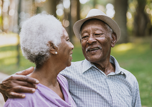 Two healthy seniors.